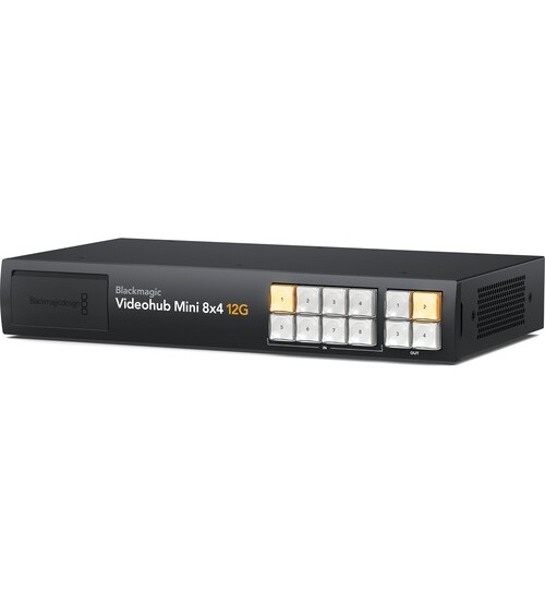 Blackmagic Videohub Mini 8x4 12G